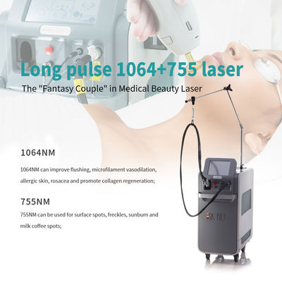 Materiaal van de het Haarverwijdering van de Epilator het Dubbele Laser Multifunctioneel voor Salon